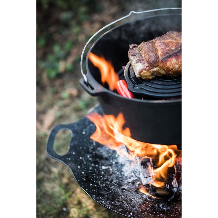 CAST IRON DUTCH OVEN WITH LID PETROMAX ft12 (10,8 liters)