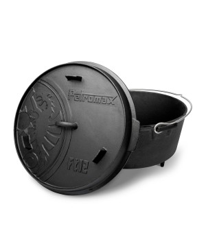 OLLA CON TAPA DE HIERRO FUNDIDO DUTCH OVEN PETROMAX ft12 (10,8 litros)