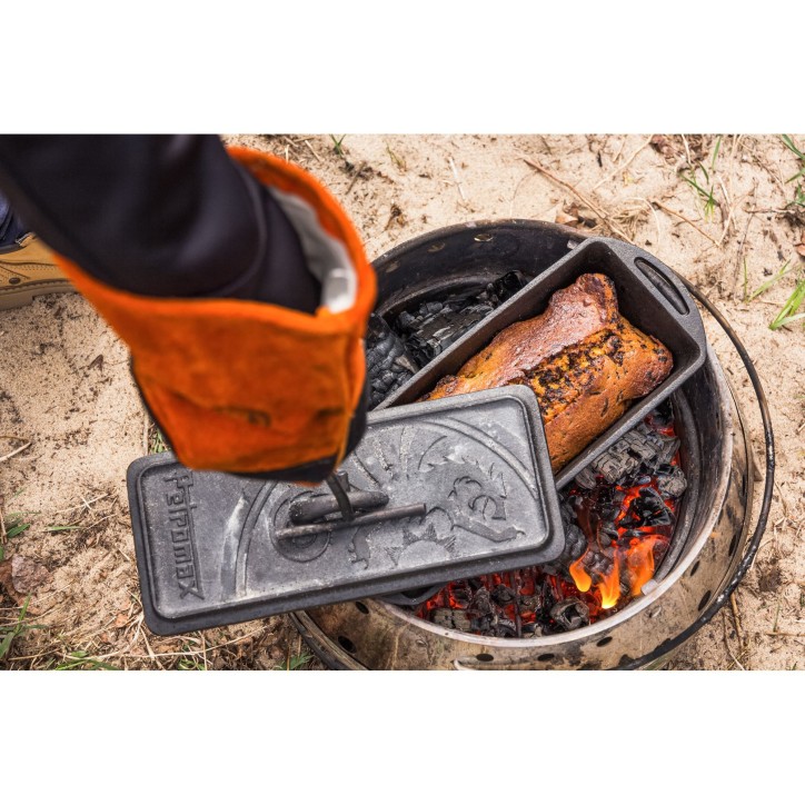 MOLDE CON TAPA DE HIERRO FUNDIDO PARA PAN PETROMAX k4 (2,4 litros) MOLDE CON TAPA DE HIERRO FUNDIDO PARA PAN PETROMAX k4 (2,4 litros)