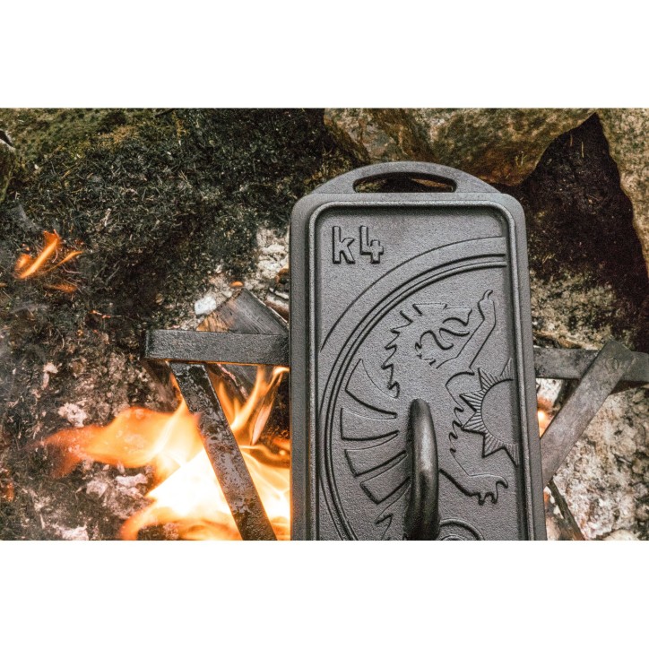 MOLDE CON TAPA DE HIERRO FUNDIDO PARA PAN PETROMAX k4 (2,4 litros) MOLDE CON TAPA DE HIERRO FUNDIDO PARA PAN PETROMAX k4 (2,4 litros)