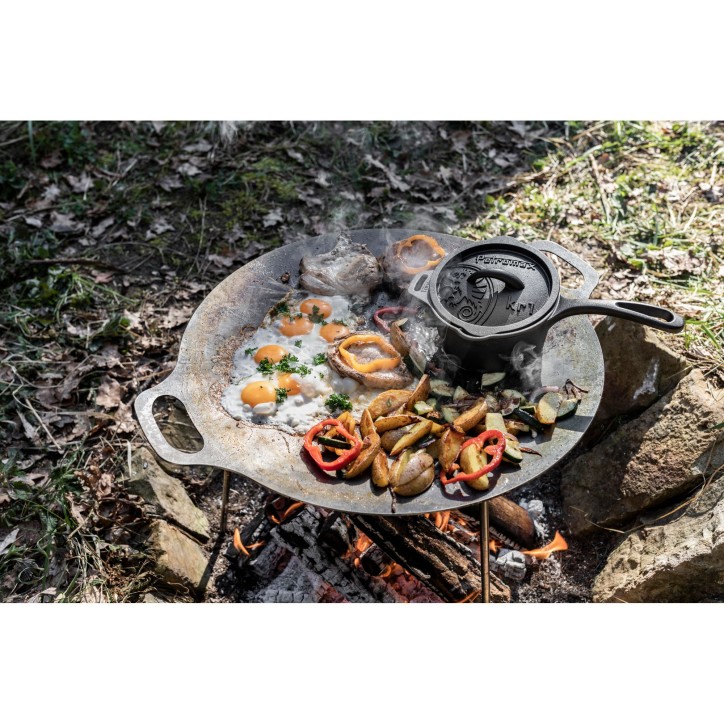 CAST IRON SAUCE PAN WITH LID PETROMAX kr1 (1liter) CAST IRON SAUCE PAN WITH LID PETROMAX kr1 (1liter)