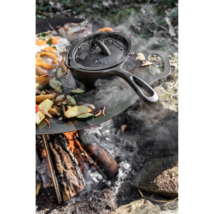 CACEROLA CON TAPA DE HIERRO FUNDIDO PETROMAX kr1 (1litro)