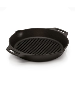 GRILL FIRE SKILLET WITH TWO HANDLES PETROMAX gp30h-t (ø30 cm/2,5 liters)