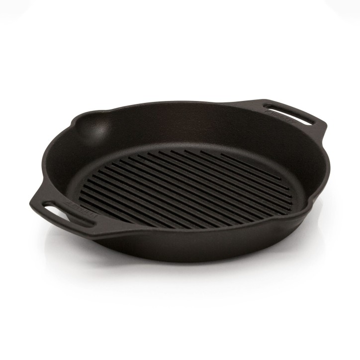 SARTÉN GRILL CON DOS ASAS DE HIERRO FUNDIDO PETROMAX gp30h-t (ø30 cm/2,5 litros) SARTÉN GRILL CON DOS ASAS DE HIERRO FUNDIDO PETROMAX gp30h-t (ø30 cm/2,5 litros)
