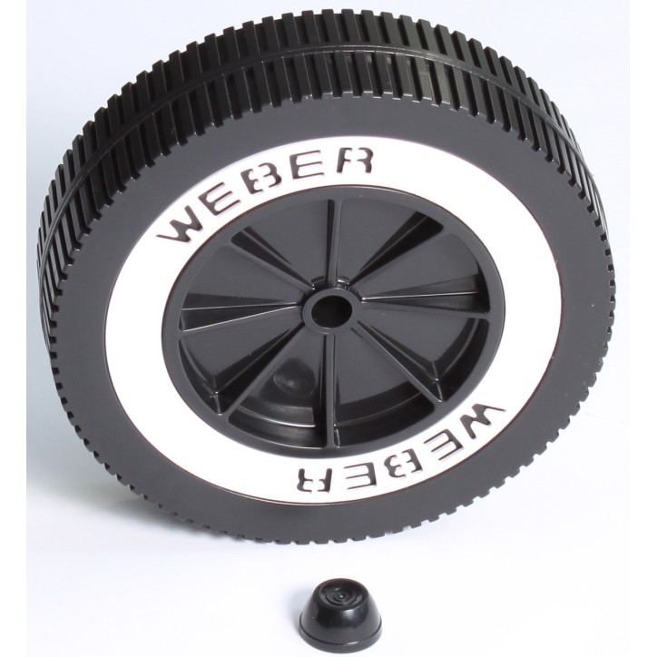 RUEDA PARA BBQ DE CARBÓN DE 15cm RUEDA PARA BBQ DE CARBÓN DE 15cm