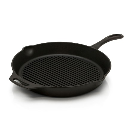 GRILL CASSEROLE AVEC POIGNÉE EN FONTE PETROMAX gp35-t (ø35 cm/3,5 liters)