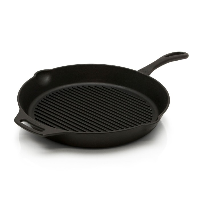 SARTÉN GRILL CON MANGO DE HIERRO FUNDIDO PETROMAX gp35-t (ø35 cm/3,5 litros)
