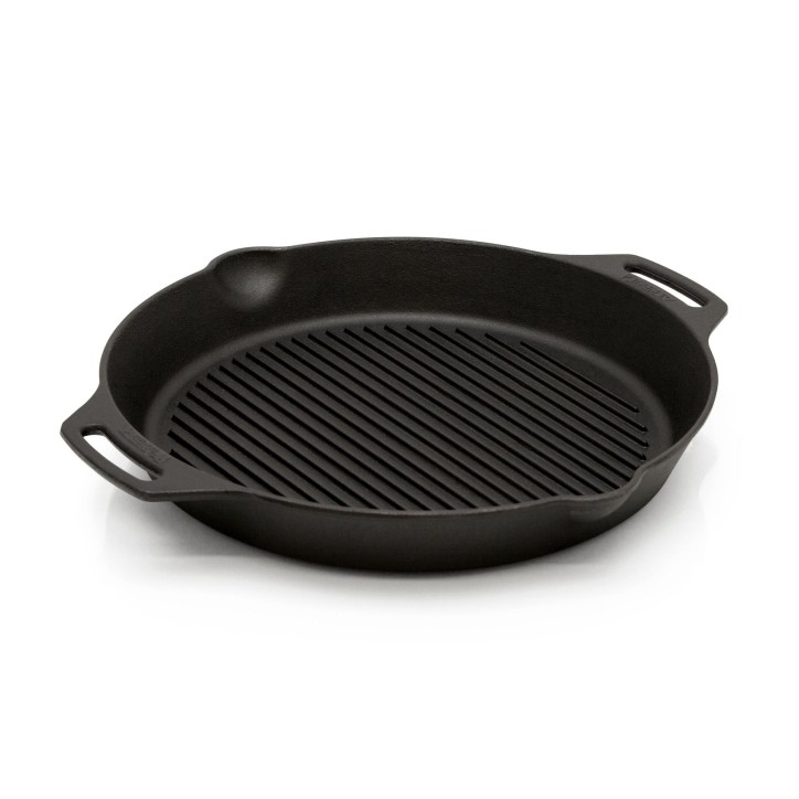 SARTÉN GRILL CON DOS ASAS DE HIERRO FUNDIDO PETROMAX gp35h-t (ø35 cm/3,5 litros) SARTÉN GRILL CON DOS ASAS DE HIERRO FUNDIDO PETROMAX gp35h-t (ø35 cm/3,5 litros)