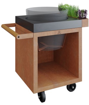 MESA CON TABLA DE HORMIGÓN OFYR 65 PRO PARA BASTARD