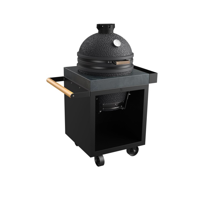 OFYR KAMADO TABLE BLACK 65 PRO CONCRETE BASTARD