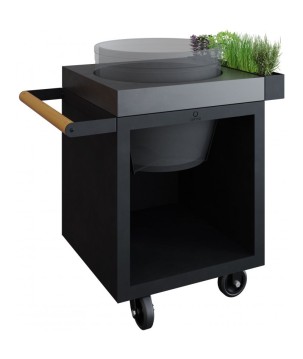 OFYR KAMADO TABLE BLACK 65 PRO CONCRETE BASTARD