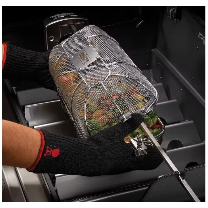 CESTA DE PUNTO FINO WEBER CRAFTED PARA ASADOR GIRATORIO CESTA DE PUNTO FINO WEBER CRAFTED PARA ASADOR GIRATORIO