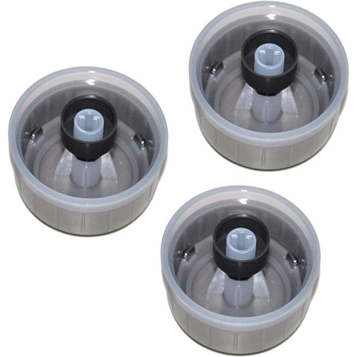 SET DE 3 BOTONES REGULADORES PARA GENESIS II WEBER