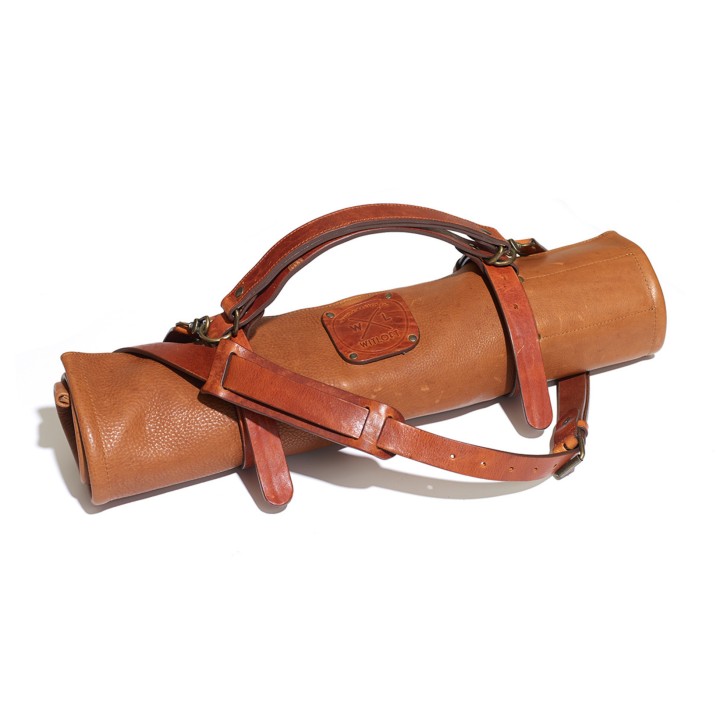 ÉTUI À COUTEAU WITLOFT–9 POCHES (COGNAC/COGNAC)