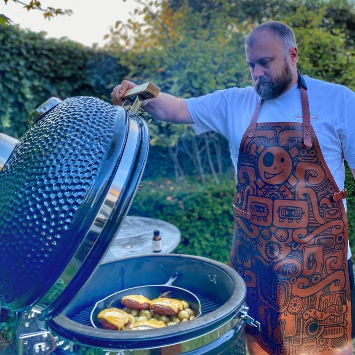 DELANTAL DE CUERO DE SCHIFFMACHER WITLOFT