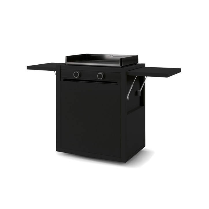 CHARIOT NOIR EN ACIER FERMÉ POUR PLANCHA MODERN 60 FORGE ADOUR CHARIOT NOIR EN ACIER FERMÉ POUR PLANCHA MODERN 60 FORGE ADOUR