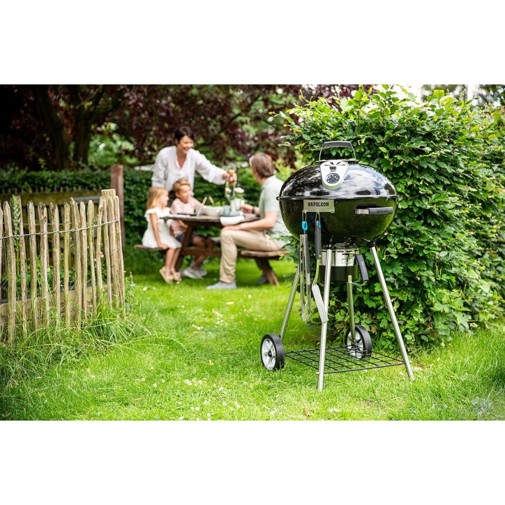 CHARCOAL BARBECUE 57cm NAPOLEON + COVER AS A GIFT