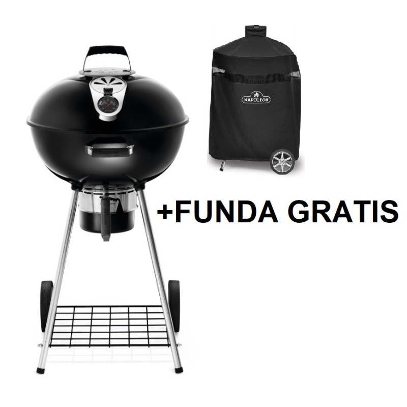 BARBECUE AU CHARBON DE BOIS 57cm NAPOLEON + HOUSSE CADEAU