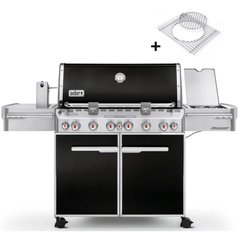 BARBACOA WEBER SUMMIT E-670 GBS BLACK + FUNDA