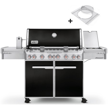 BARBACOA WEBER SUMMIT E-670 GBS BLACK + FUNDA