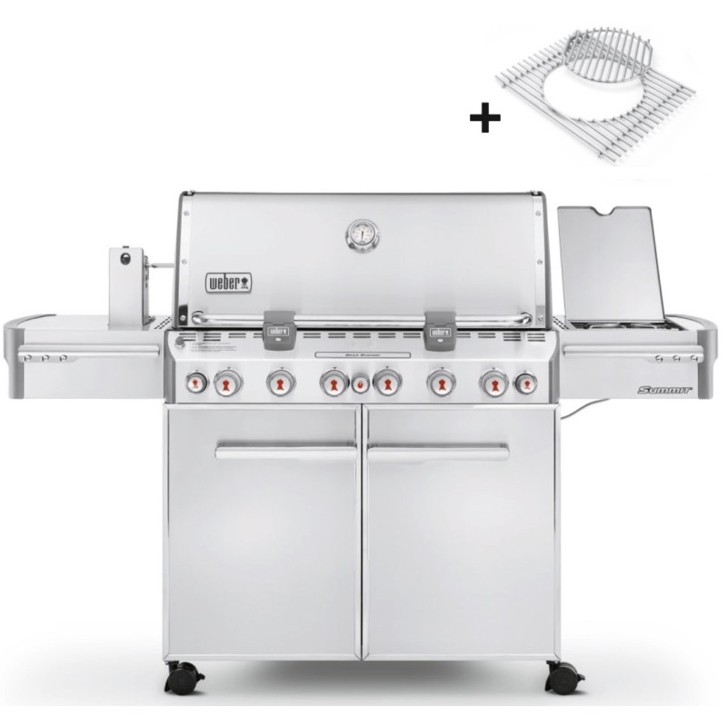 BARBECUE WEBER SUMMIT S-670 INOX + HOUSSE