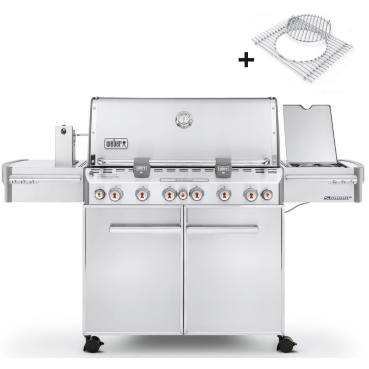 WEBER SUMMIT S-670 GBS STAINLESS STEEL BARBECUE WEBER SUMMIT S-670 GBS STAINLESS STEEL BARBECUE