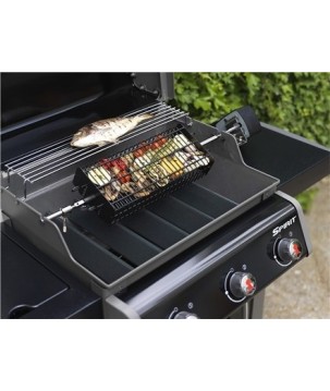 CESTA RECTANGULAR PARA ASADOR WEBER