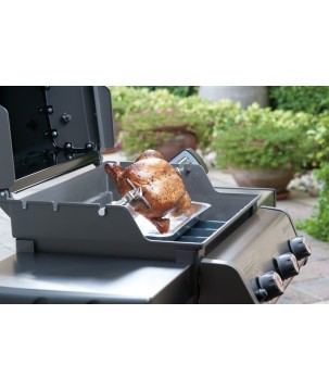 ASADOR GIRATORIO PARA SPIRIT 2 y 3 QUEMADORESWEBER