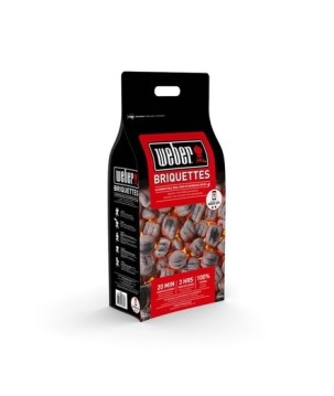 SACO DE 8kg. DE BRIQUETAS CARBÓN PREMIUM