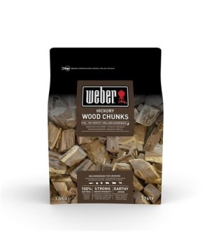 HICKORY WOOD CHUNKS FOR SMOKING
