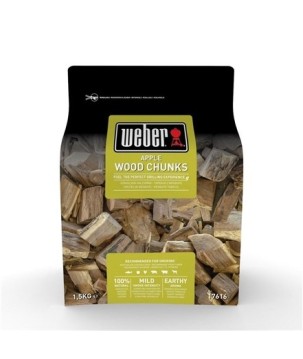 APPLE WOOD CHUNKS FOR SMOKING