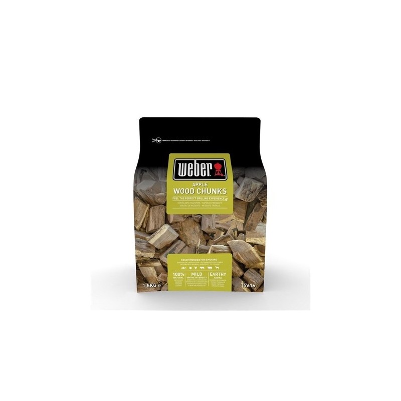 APPLE WOOD CHUNKS FOR SMOKING