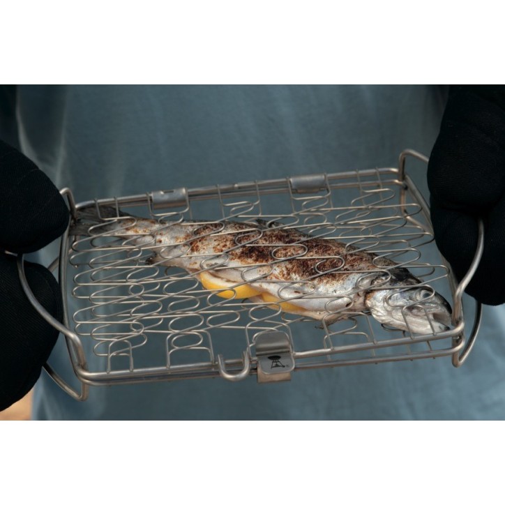 CESTA WEBER PARA PESCADO PEQUEÑA