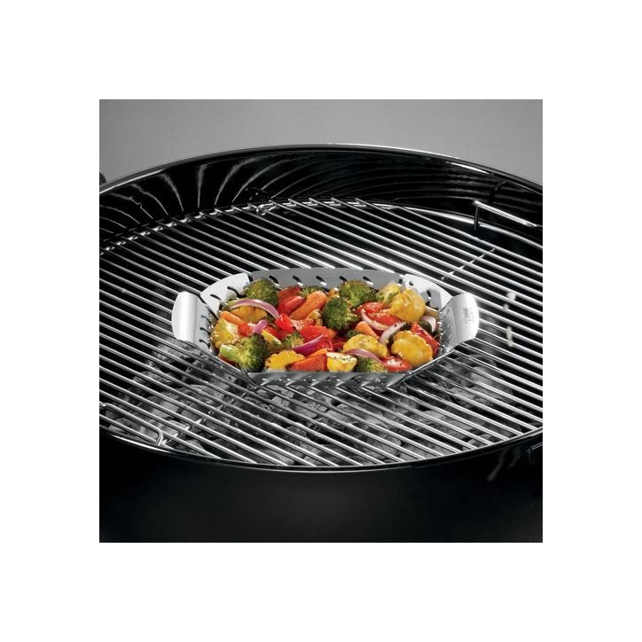 PETIT PANIER À LÉGUMES EN ACIER INOXYDABLE WEBER ORIGINAL PETIT PANIER À LÉGUMES EN ACIER INOXYDABLE WEBER ORIGINAL