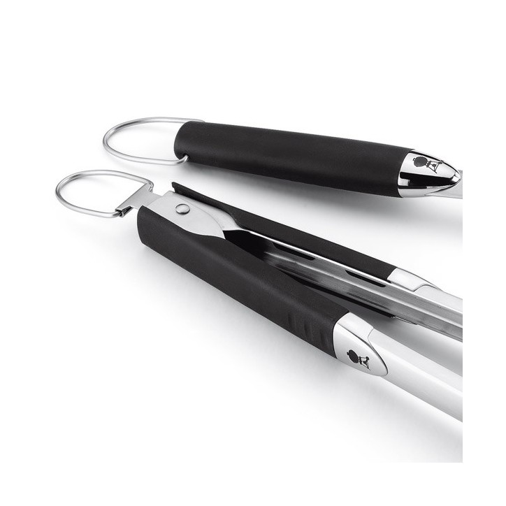 WEBER STAINLESS STEEL 2 PIECE PORTABLE TOOL SET WEBER STAINLESS STEEL 2 PIECE PORTABLE TOOL SET