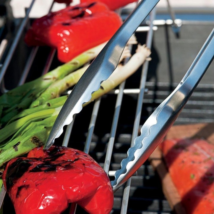 WEBER STAINLESS STEEL 2 PIECE PORTABLE TOOL SET WEBER STAINLESS STEEL 2 PIECE PORTABLE TOOL SET