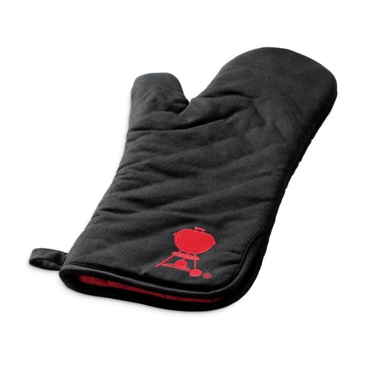 WEBER BLACK DELUXE BARBECUE MITT WEBER BLACK DELUXE BARBECUE MITT