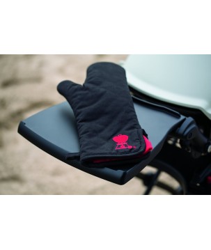 WEBER BLACK DELUXE BARBECUE MITT