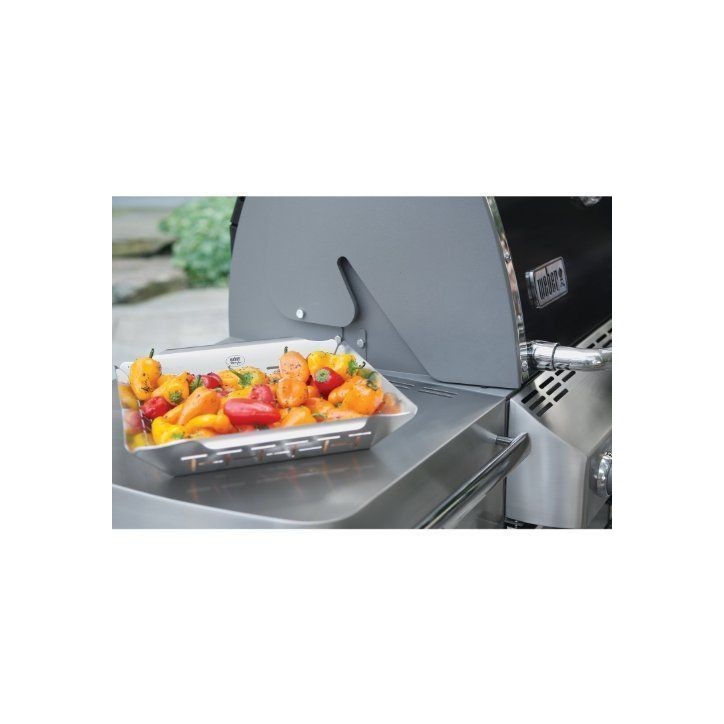 STAINLESS STEEL VEGETABLE BASKET WEBER STYLE STAINLESS STEEL VEGETABLE BASKET WEBER STYLE