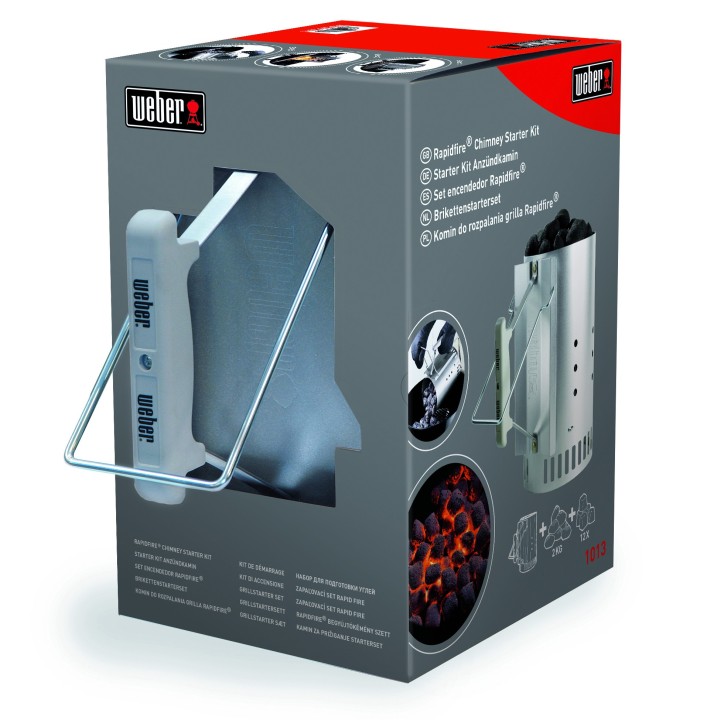 WEBER PLUS CHIMNEY LIGHTER SET