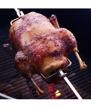RÔTISSOIRE POUR BBQ À CHARBON DE 57 cm