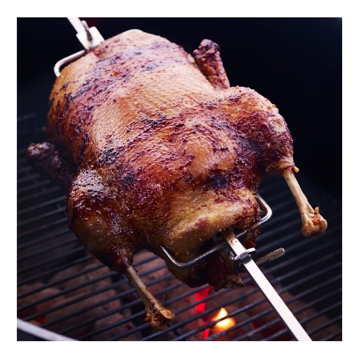 ASADOR GIRATORIO PARA BBQ DE CARBÓN de 57cm