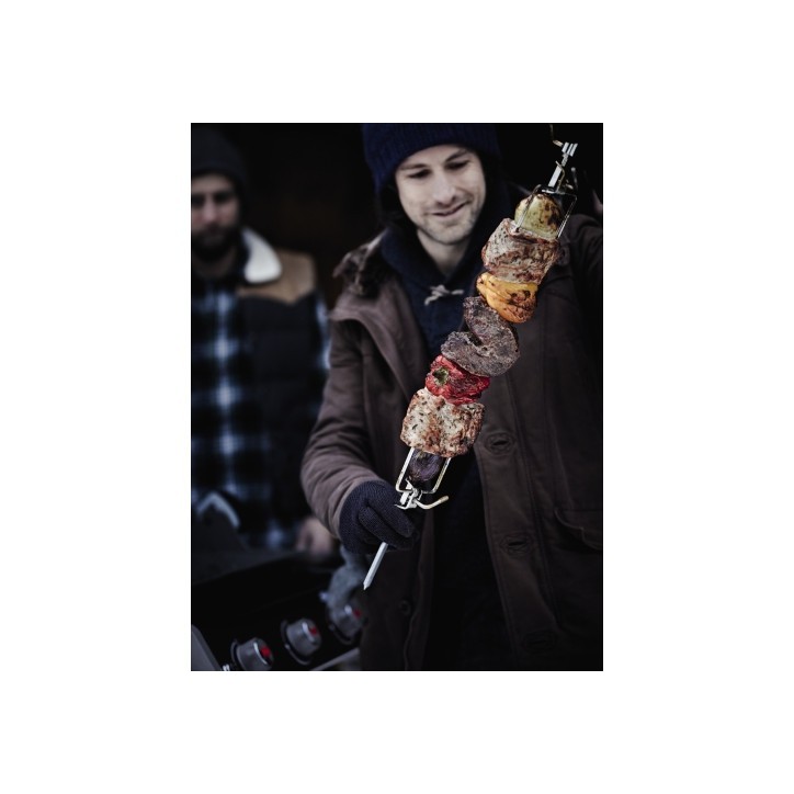 WEBER ROTISSERIE FOR GENESIS II 2 - 3 BURNERS AND GENESIS 300 SERIES WEBER ROTISSERIE FOR GENESIS II 2 - 3 BURNERS AND GENESIS 300 SERIES