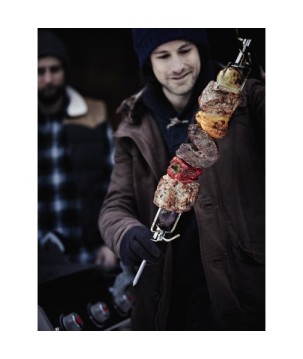 WEBER ROTISSERIE GENESIS II 4 AND 6 BURNERS