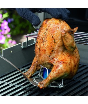 SOPORTE WEBER PARA ASAR POLLOS 