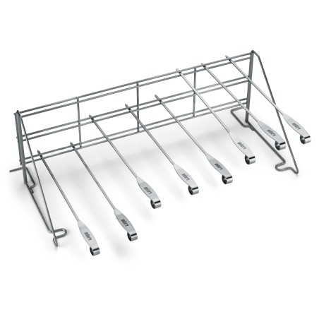 WEBER GRILL RACK AND SKEWER SET ETCS