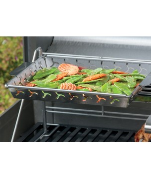 WEBER ELEVATIONS VEGETABLE BASKET WITH FRAME