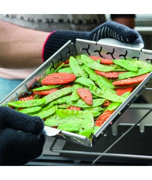 WEBER ELEVATIONS VEGETABLE BASKET WITH FRAME