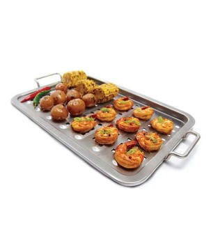 BANDEJA PERFORADA INOX BROIL KING