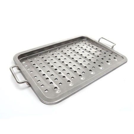 BANDEJA PERFORADA INOX BROIL KING